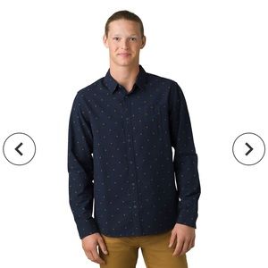 PRANA MOUNTAIN DRIFT LONG SLEEVE - MENS Size Small